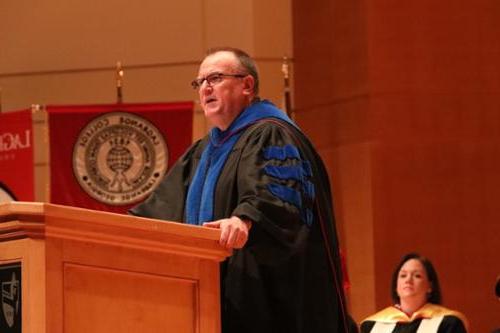 Professor gives keynote address at Opening Convocation